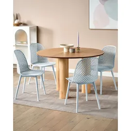 Beliani Esszimmerstuhl 4er Set EMORY