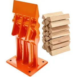 Relaxdays Holzspalter Manuell 18 x 10 x 8 cm
