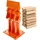 Relaxdays Holzspalter Manuell 18 x 10 x 8 cm