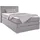 Jockenhöfer Boxspringbett JOCKENHÖFER GRUPPE ""Amira", OTTOs Choice Topseller, mit Bettkasten und Topper", grau (grau 313, 09), B:134cm L:217cm, Bezug: 100% Polyester;Topper und Matratzenspiegel: 100% Polyester, Komplettbetten, Boxspringbett, erhältlich in den
