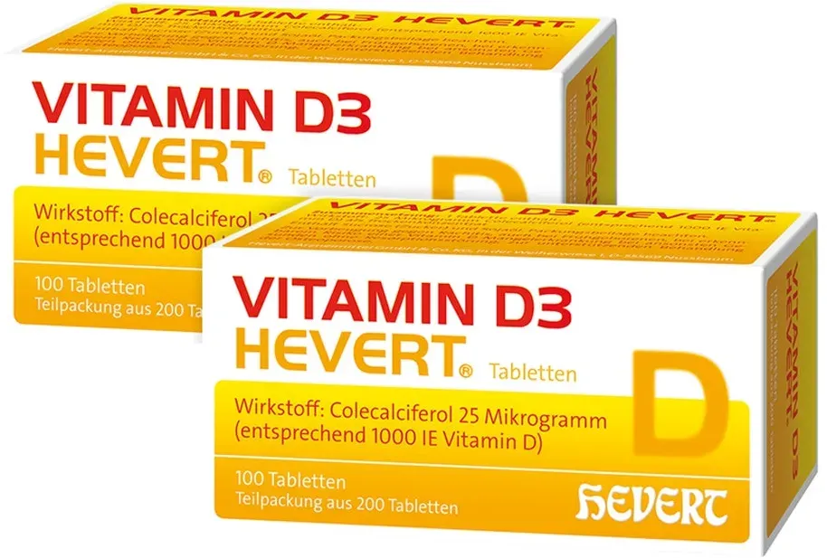 Vitamin D3 Hevert Tabletten Doppelpack 2 St