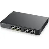 ZyXEL GS1900 Desktop Gigabit Smart Switch, 24x RJ-45, 130W PoE+ (GS1900-24EP-EU0101F)