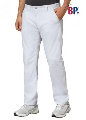 Chinohose für Herren 1735 686 weiß, Größe 50s - weiß - 50S