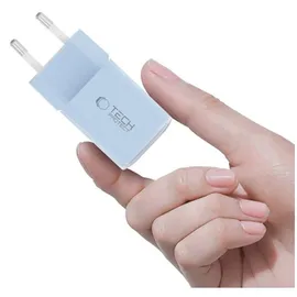 TECH-PROTECT Ncm33W 2-Port Pd33W/Qc3.0 Wandladegerät – Blau