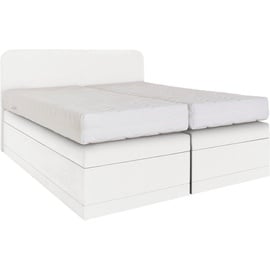 Westfalia Schlafkomfort Boxspringbett, wahlweise mit Bettkasten weiß