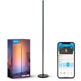 Govee RGBICW Smart Corner Floor Lamp - 2er-Set + Schwarz