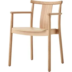 Audo - Merkur Dining Armrest Chair, natur / Eiche natur