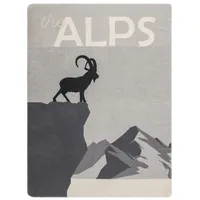 David Fussenegger Kurzflor- Wohndecke Savona 'Steinbock' 150 x 200