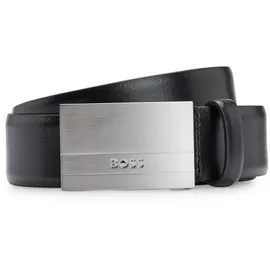 Boss Herrengürtel Leder schwarz 115