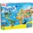 HABA Puzzle Weltkarte für Kinder – 100 Teile Lernpuzzle, Kontinente & Tiere entdecken, Geografie spielerisch Lernen, ab 6 Jahren, 49 x 36 cm – 2013400001
