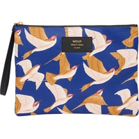 Wouf Clutch Tasche 28 cm, blue birds