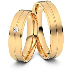 Trauringe R ̧sselsheim 333er RosÈgold - 3322