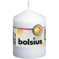 Bolsius Stumpenkerze 8 cm weiß