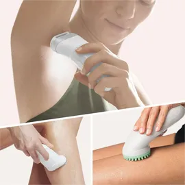 Braun Silk-épil 9 9-865 weiß/silber