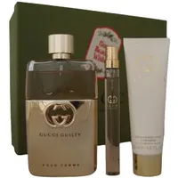 Gucci Guilty pour Femme Eau De Parfum edp 90ml. + edp 10ml. & Body Lotion 50ml.