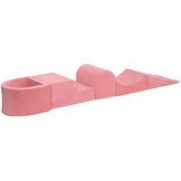 Knorrtoys Knorrtoys® Bällebad »Soft, Pink«, (5 tlg.), mit Spielblöcken; Made in Europe,