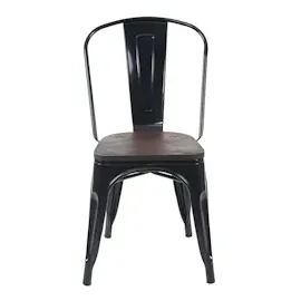 Mendler HWC-A73 Bistrostuhl 0 x 0 x 0 cm schwarz