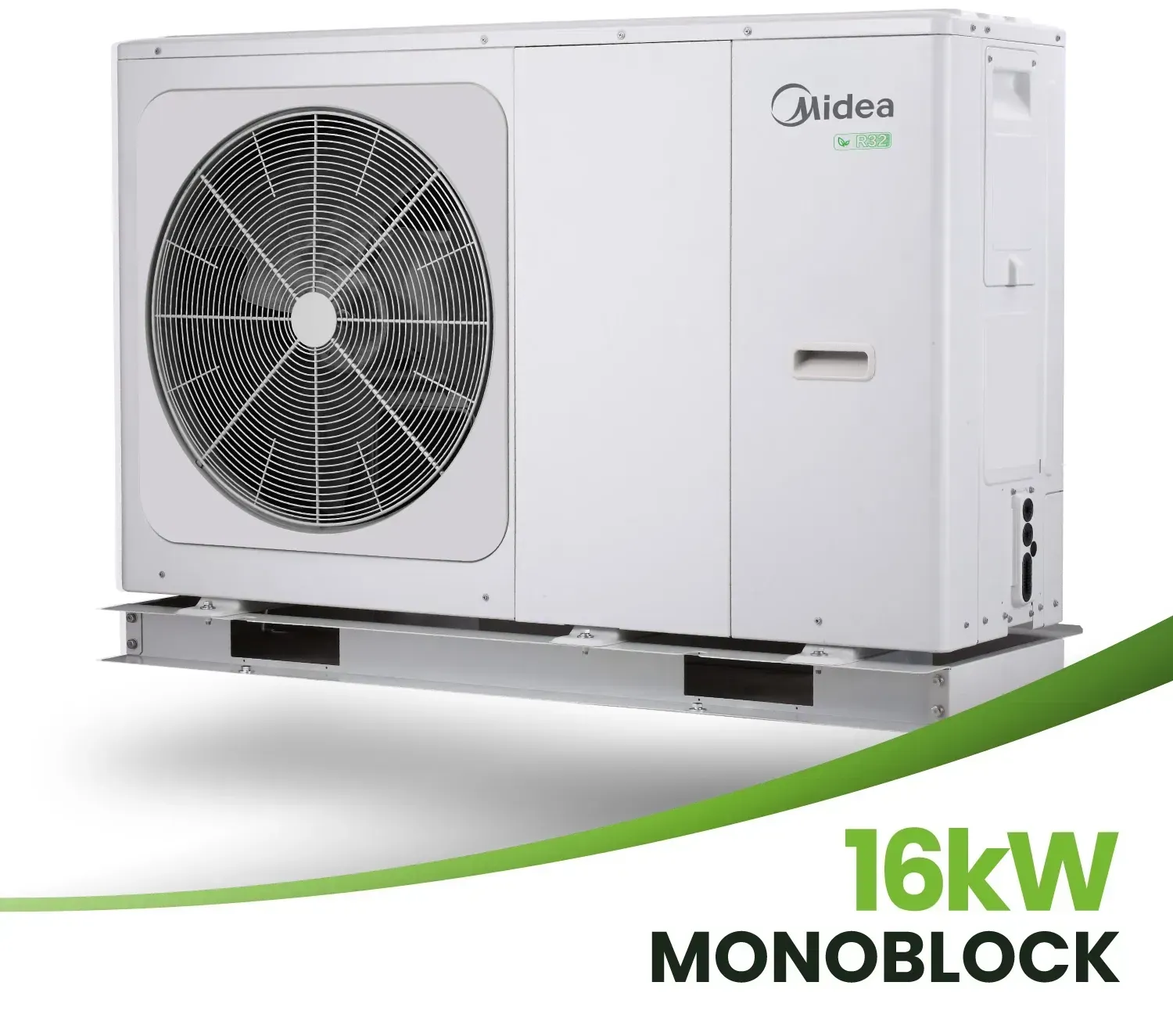 Midea 16kW Monoblock Wärmepumpe MHC-V16W/D2RN8-BER90 Energieklasse A++