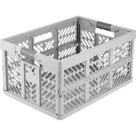 KEEEPER Klappbox ben 54 x 37 x 28 cm 1-tlg. grau