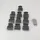 Babyliss Thermo Ceramic Rollers Haarstyling-Set schwarz/silber