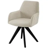 Woodford Esszimmerstuhl  Delhi ¦ beige ¦ Maße (cm): B: 61 H: 88 T: 66.5