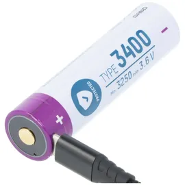 Ansmann Li-Ion 18650 3,6V 3400mAh mit Micro-USB Ladebuchse mit Schutzschaltung