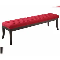 CLP Sitzbank Ramses Stoff antik-dunkel rot/150 cm