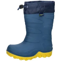 LICO Jungen Unisex Kinder Cirrus Gummistiefel, blau/gelb, 25 EU