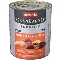 Animonda GranCarno Sensitiv Adult Huhn & Kartoffeln 6 x 800 g