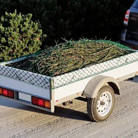 Wiltec Ladungssicherungsnetz 3x6 m Grün