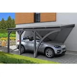 SKANHOLZ Skan Holz Carport Eifel 300 x 541 cm Schiefergrau