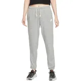 Nike Damen W Nsw Gym Vntg Easy Pants, Dk Grey Heather/White, S EU