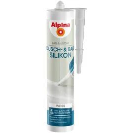 Alpina Dusch & Badsilikon Weiß 300 ml