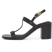Tommy Hilfiger Damen Sandalen mit Absatz Block Heel aus