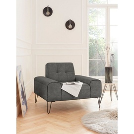 exxpo - sofa fashion Sessel »Taranto«, grau
