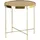 Beliani Beistelltisch LUCEA Sicherheitsglas Gold