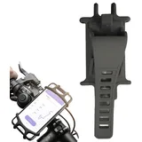 Motorrad Handyhalterung – Robuste Handy Motorradhalterung | Handyhalterung Fahrrad Lenker | Drehbare Lenker Geeignet Für Navigation, Sicheren Halt Und Flexibles Verstellen Beim Fahren