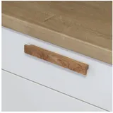ekengriep Möbelgriff 223, Holz Möbelgriff aus Eiche für Küche, IKEA Schrank, Schubladen usw. beige Bohrlochabstand: 160mm