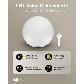 goobay Dekoleuchte Solar 35 cm 1 Stück RGBW