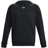 Under Armour Rival Fleece Hoodie Herren 001 black/white M