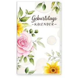 Trötsch Verlag Trötsch Taschenkalender Geburtstagskalender Blumen