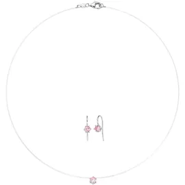 Smart Jewel Schmuckset rosa / Silber