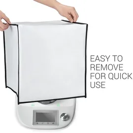 kwmobile Abdeckhaube für Thermomix TM5 TM6 weiß