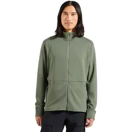 Odlo Herren Grid Fleece Jacke (Größe M, oliv)