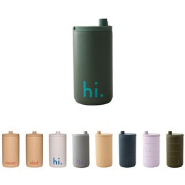 DESIGN LETTERS Hi Reisebecher 350 Ml Grün