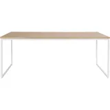 Andas Esstisch »Hulsig«, (1 St.), mit Tischplatte in einer Holzoptik und fühlbare Struktur, Höhe 76 cm