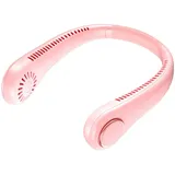 Tragbarer, Per Usb Aufladbarer Ventilator, Mini-nackenventilator, 3 Belüftungsstufen, Tragbare Klimaanlage Für Zuhause, Büro, Outdoor-sportaktivitäten Und Reisen.