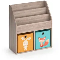 Vicco Kinderregal Luigi 72 x 79 x 31 cm Spanplatte braun