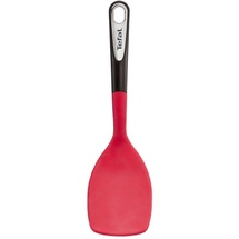 Tefal Ingenio Pfannenwender | Kunststoff | Rot/Schwarz | Öse zum Aufhängen |Spülmaschinenfest | optimale Flexibilität zum Wenden, 30.5 x 8.5 x 4 cm