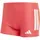 adidas Badehose 3-Streifen 2-Inch, Größe 7 in Rot SELURE/WHITE